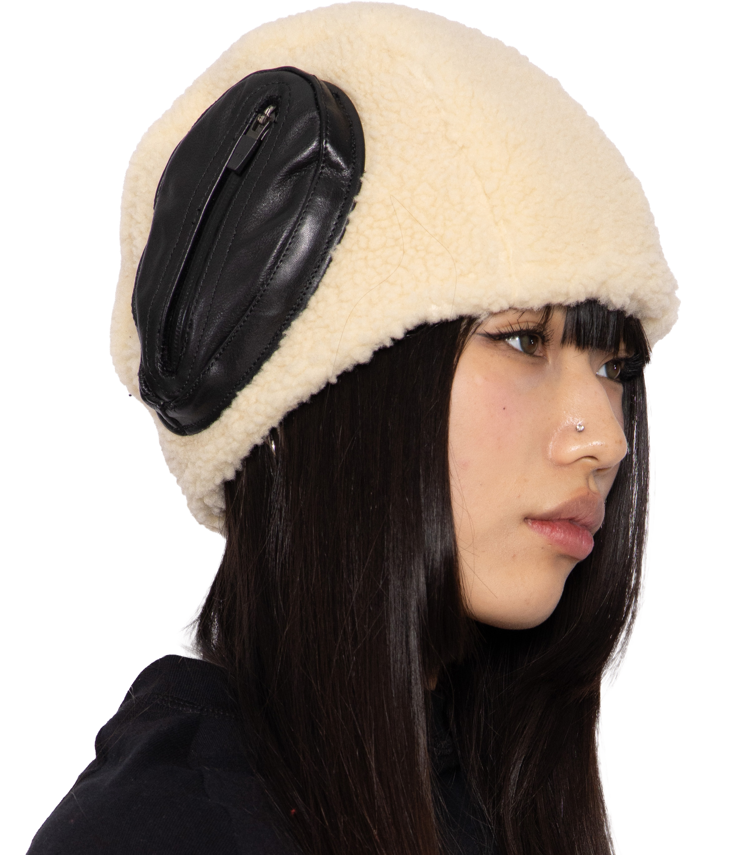 SHEEPSKIN BEANIE